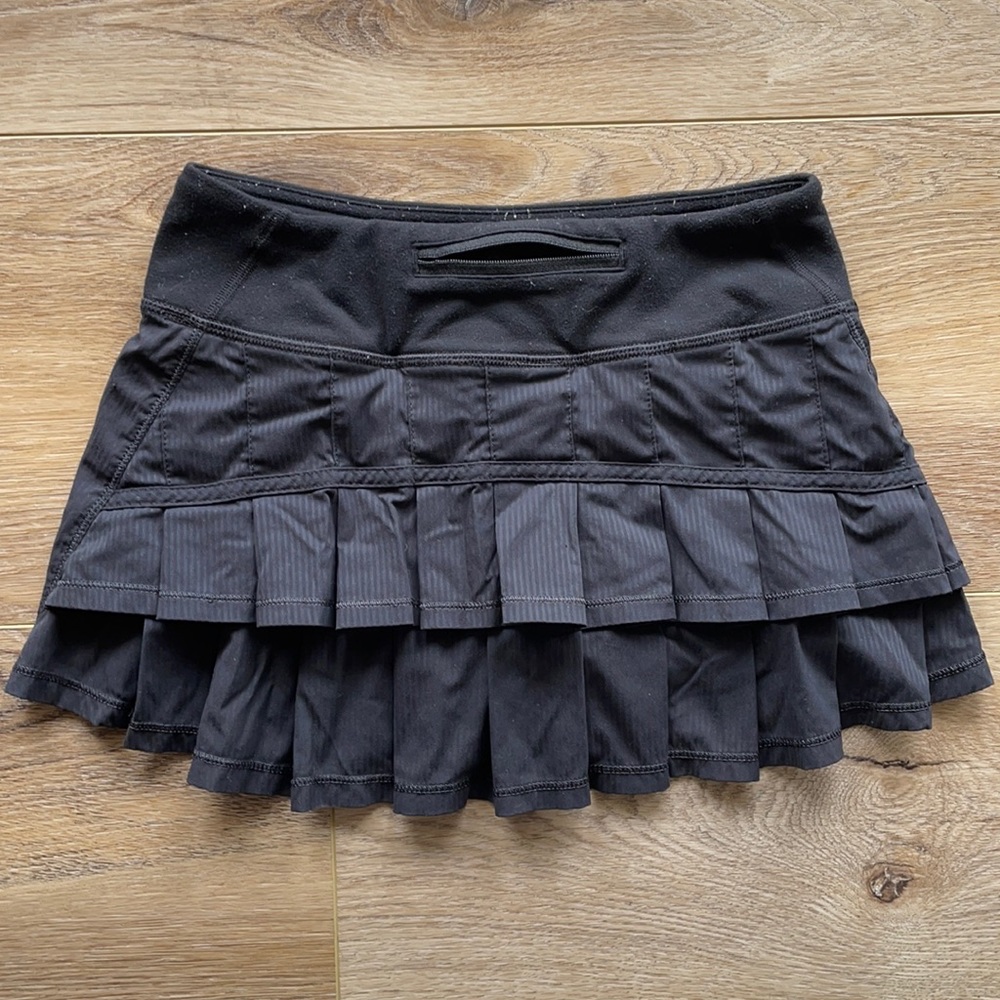 Ivivva tennis skirt skort shorts size 10 black